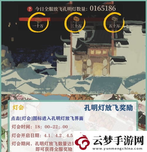 江南百景图清明灯会活动怎么玩