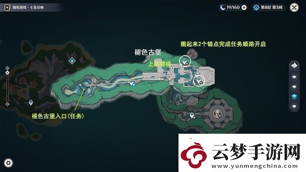 原神4.6旧日之海锚点秘境路线是怎样的