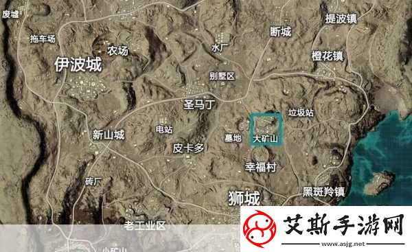 和平精英沙漠地图揭秘最稳吃鸡的宝藏地点