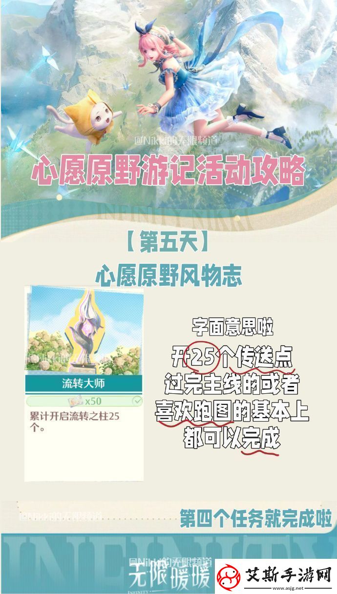 无限暖暖心愿原野游记第五天怎么玩心愿原野游记公测活动介绍