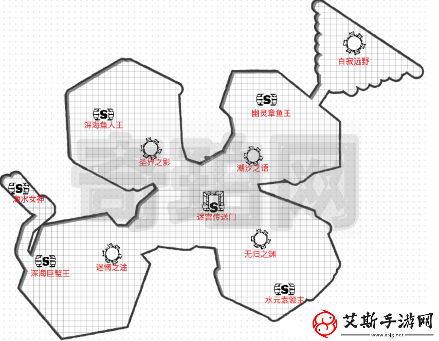 百炼英雄幽灵密径怎么去海底平原幽灵密径地图前往方法