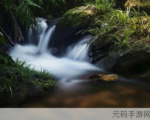 两峰夹小溪地湿又无泥诗，1. 两峰间的小溪，湿润清新的自然韵律