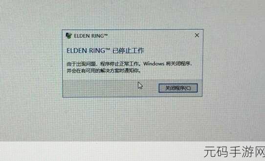 艾尔登法环挑战频发，闪退与白屏问题全攻略