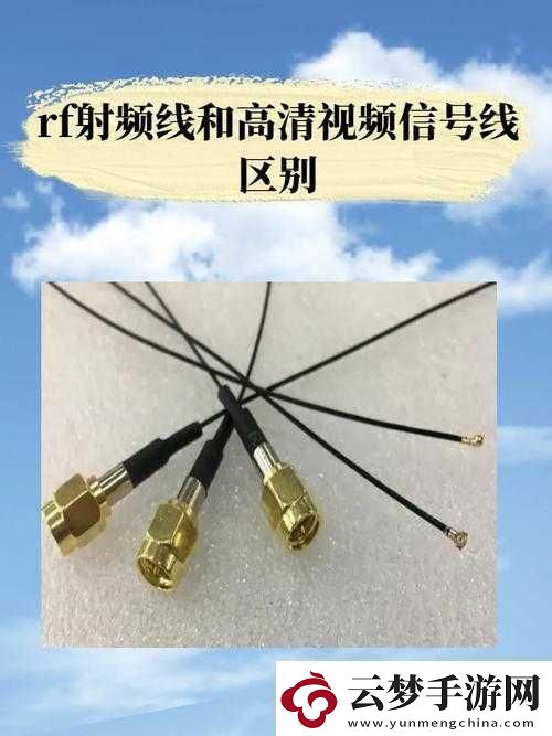 RF射频线与高清连接优质信号呈现极致清晰画面