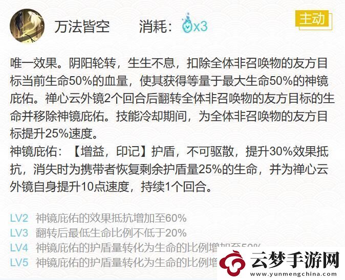 阴阳师禅心云外镜御魂搭配2023