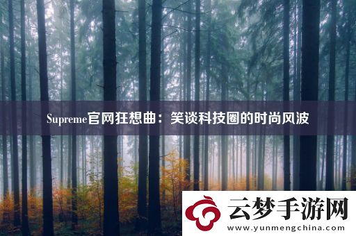 Supreme官网狂想曲：笑谈科技圈的时尚风波